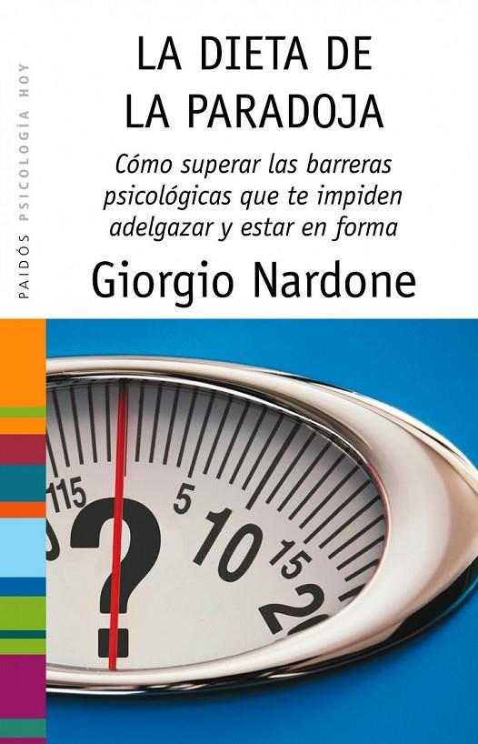 LA DIETA DE LA PARADOJA | 9788449322556 | GIORGIO NARDONE