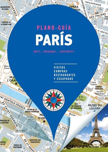 PARÍS  (PLANO - GUÍA) | 9788466661935 | VARIOS AUTORES