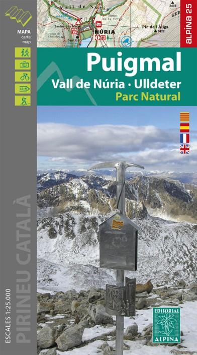 PUIGMAL 1:25.000 VALL DE NURIA ULLDETER -ALPINA | 9788480908467