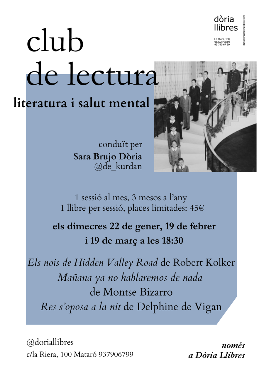 Club de lectura literatura i salut mental - 