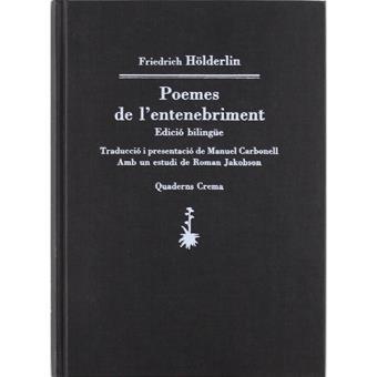 POEMES DE L'ENTENEBRIMENT | 9788477271604 | HÖLDERLIN, FRIEDRICH