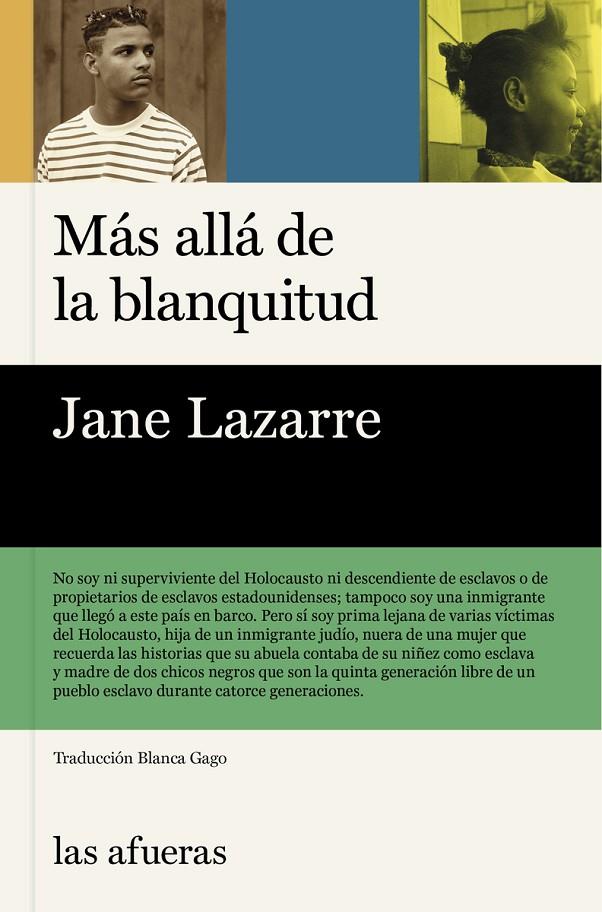 MAS ALLA DE LA BLANQUITUD | 9788412894332 | LAZARRE, JANE