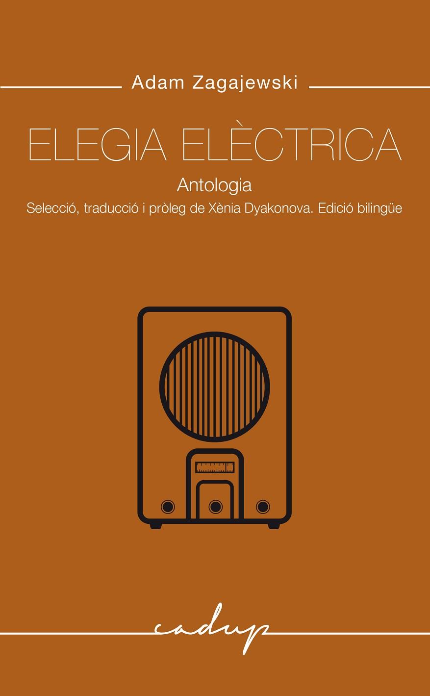 ELEGIA ELÈCTRICA | 9788412843347 | ZAGAJEWSKI, ADAM