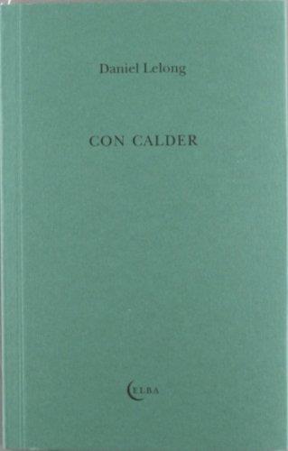 CON CALDER | 9788493990213 | LELONG, DANIEL