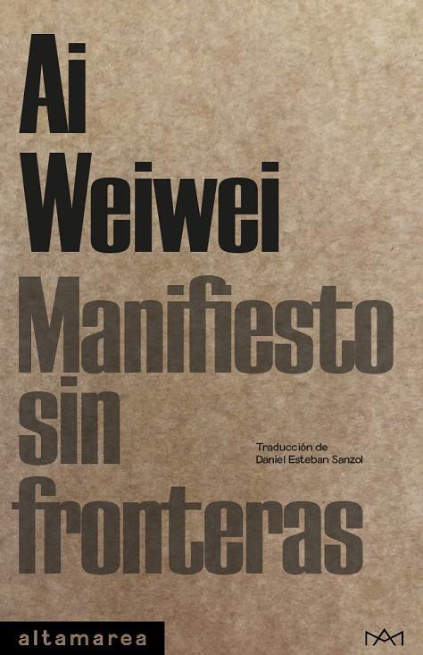 MANIFIESTO SIN FRONTERAS | 9788410435087 | WEIWEI, AI