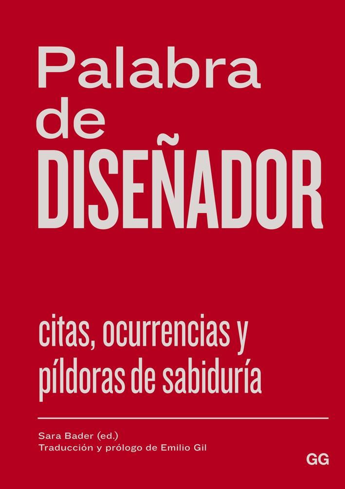 PALABRA DE DISEÑADOR | 9788425227783