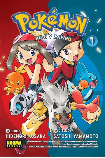 POKEMON 09. ORO, RUBÍ Y ZAFIRO 1 | 9788467965025 | KUSAKA, HIDENORI/YAMAMOTO, SATOSHI