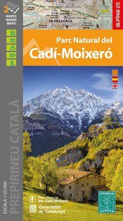 CADI-MOIXERO, PARC NATURAL DEL 1:25.000 [2 MAPES] -ALPINA | 9788480909273