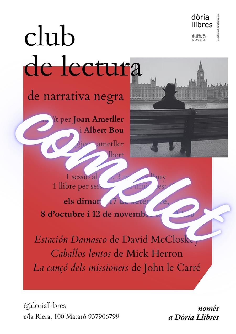 Club de lectura de narrativa negra - 