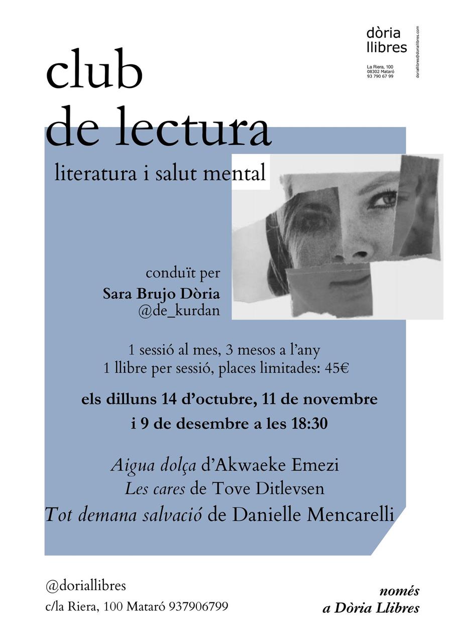 Club de lectura literatura i salut mental - 