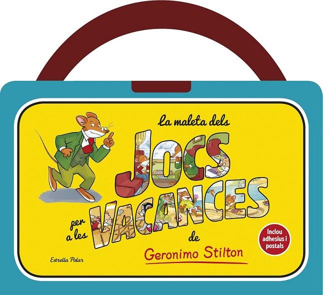 LA MALETA DE JOCS PER A LES VACANCES DE GERONIMO STILTON | 9788490572047 | GERONIMO STILTON