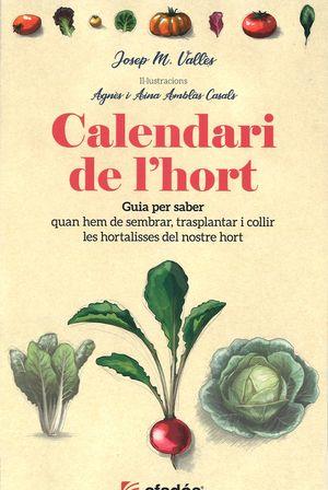 GUIA DESPLEGABLE CALENDARI DE L'HORT | 9788418243530 | VALLÈS, JOSEP MARIA