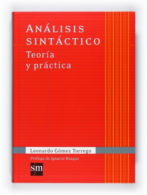 ANALISIS SINTACTICO.TEORIA Y PRACTICA 11 | 9788467541342 | GÓMEZ TORREGO, LEONARDO