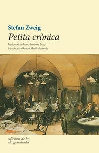 PETITA CRÒNICA | 9788494342455 | ZWEIG, STEFAN