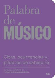 PALABRA DE MÚSICO | 9788425230387