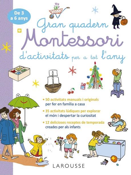 GRAN QUADERN MONTESSORI D'ACTIVITATS PER A TOT L'ANY | 9788419739995 | AA.VV.