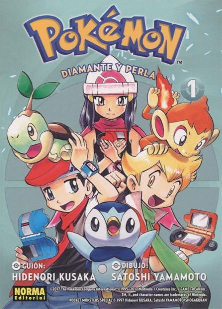 POKEMON 17. DIAMANTE Y PERLA 01 | 9788467925166 | KUSAKA, HIDENORI