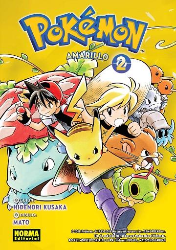 POKEMON 04. AMARILLO 2 | 9788467964998 | KUSAKA, HIDENORI/MATO