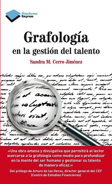 GRAFOLOGÍA EN LA GESTIÓN DEL TALENTO | 9788415750734 | CERRO JIMÉNEZ, SANDRA Mª