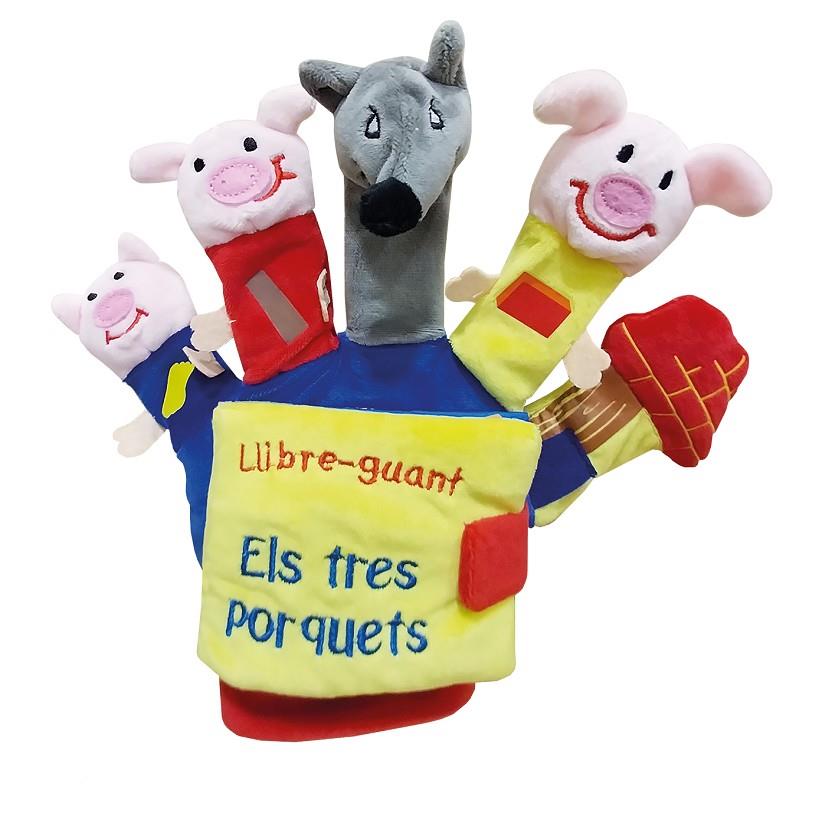 ELS 3 PORQUETS I EL LLOP (LLIBRE GUANT) | 9788468373607 | VARIOS AUTORES