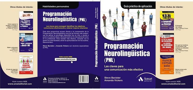 PROGRAMACIÓN NEUROLINGÜÍSTICA (PNL) | 9788497353779 | BAVISTER, STEVE/VICKERS, AMANDA