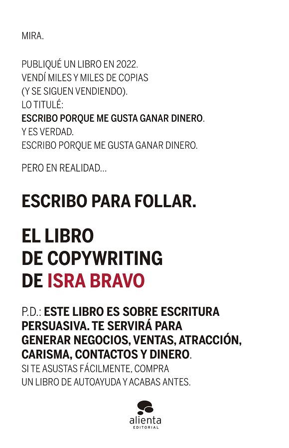 EL LIBRO DE COPYWRITING | 9788413442471 | BRAVO, ISRA