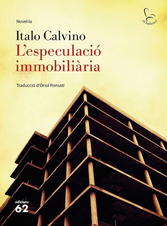 L'ESPECULACIÓ IMMOBILIÀRIA | 9788429775792 | ITALO CALVINO