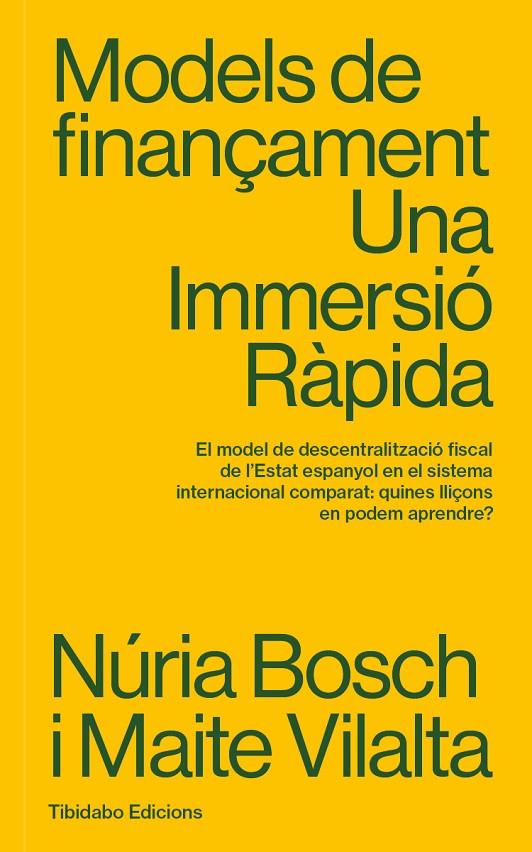 MODELS DE FINANÇAMENT | 9788410013001 | BOSCH ROCA, NÚRIA/VILALTA FERRER, MAITE