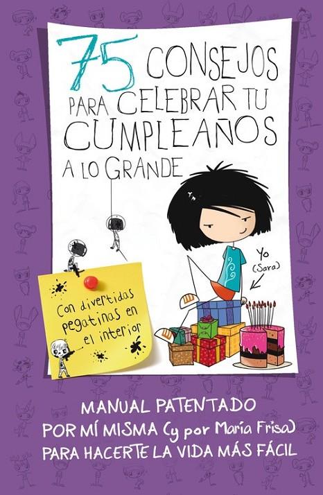 75 CONSEJOS PARA CELEBAR TU CUMPLEAÑOS A LO GRANDE (75 CONSEJOS 3) | 9788420415376 | FRISA,MARÍA