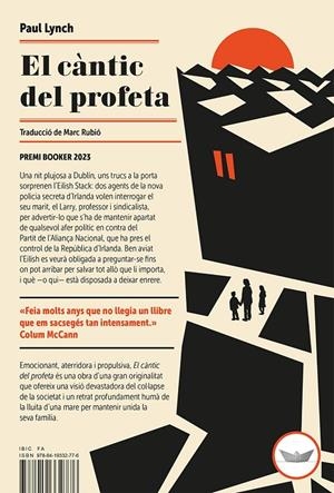 EL CÀNTIC DEL PROFETA | 9788419332776 | LYNCH, PAUL